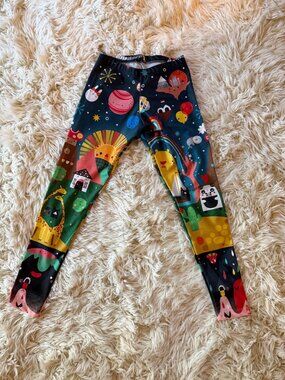 Japan LA X Crowded Teeth Leggings Size S